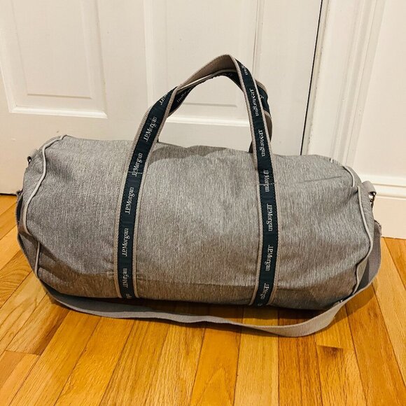 JP Morgan Banker Duffle Bag NEW, Authentic VERY RARE~! - Picture 1 of 7